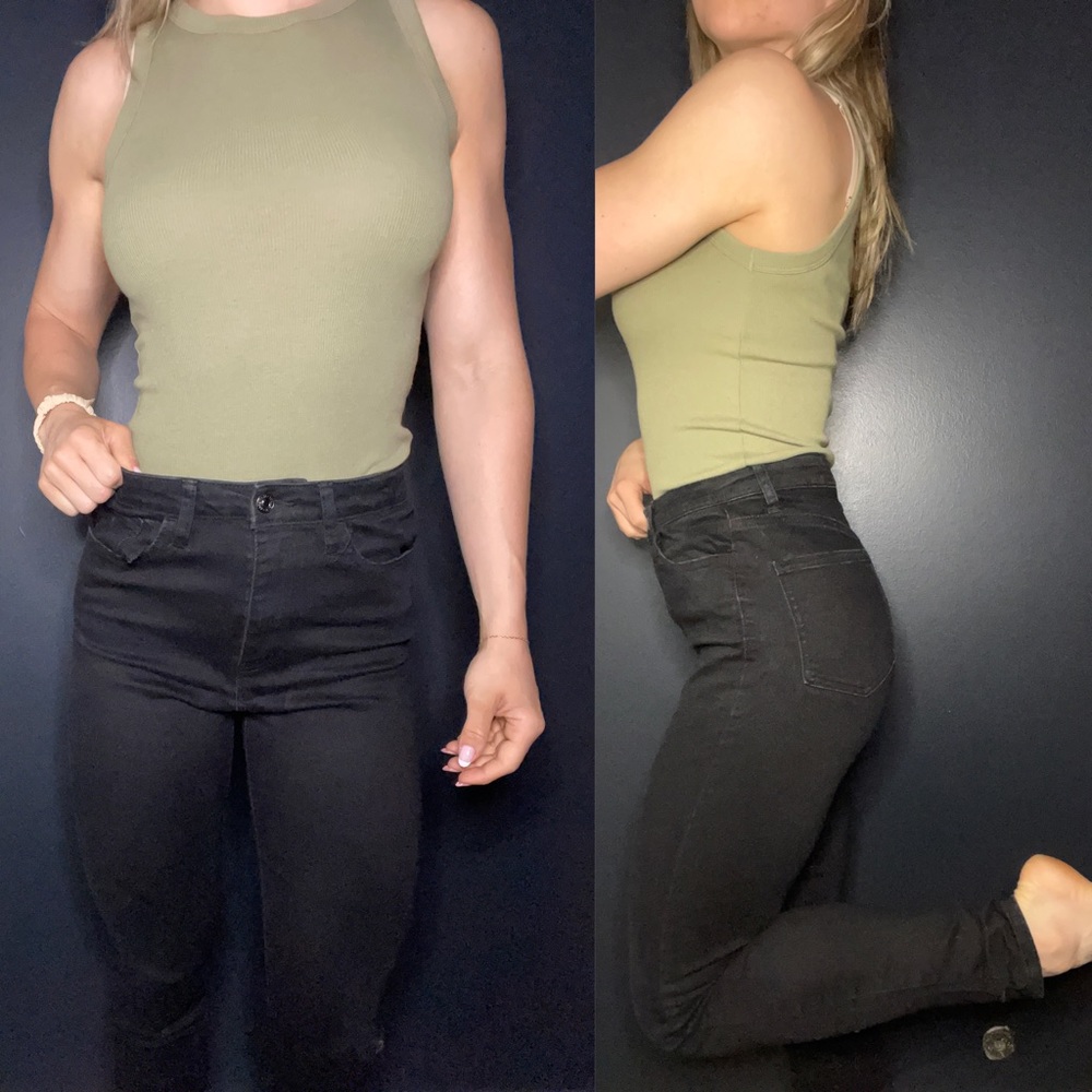 Forever 21 Extra High Rise Super Stretch Skinny Jeans